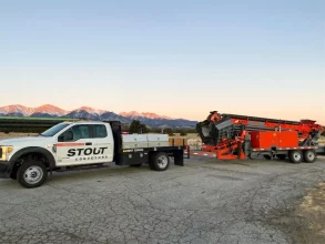 Towable Telescoping Conveyor equipment